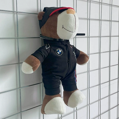 Motosiklet dəbilqələri Agv Motorcycle Gift Racing - height-28cm-little-black-bear