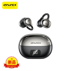 Awei TZ50 Bluetooth ヘッドセット空気骨伝導非インイヤーイヤークリップ OWS ステレオスポーツ音楽ヘッドセット