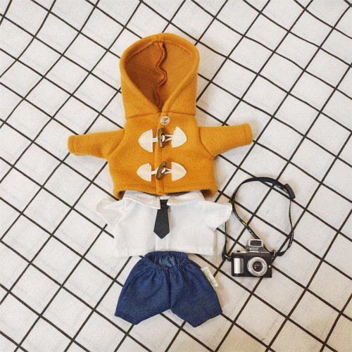 20cm cotton doll clothing accessories collection head dog medium size clothes sweater overalls accessories handmade baby clothes
