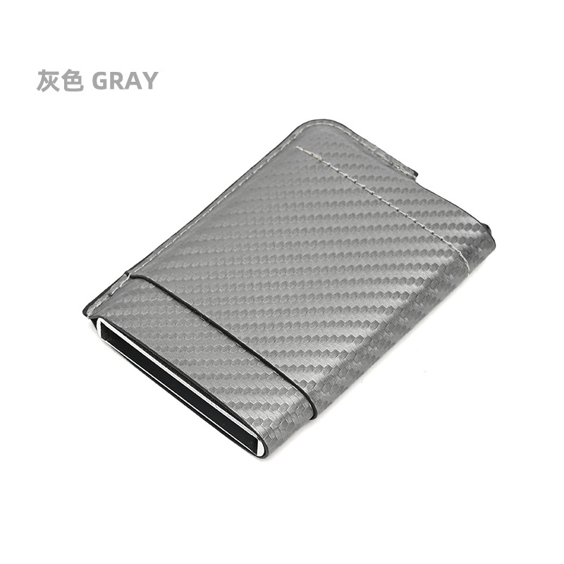 Titular de la tarjeta de control de acceso titular de la tarjeta multi-tarjeta titular de la tarjeta de estilo europeo y americano de los hombres billetera al por mayor clip de oro americano de los hombres venta caliente transfronteriza