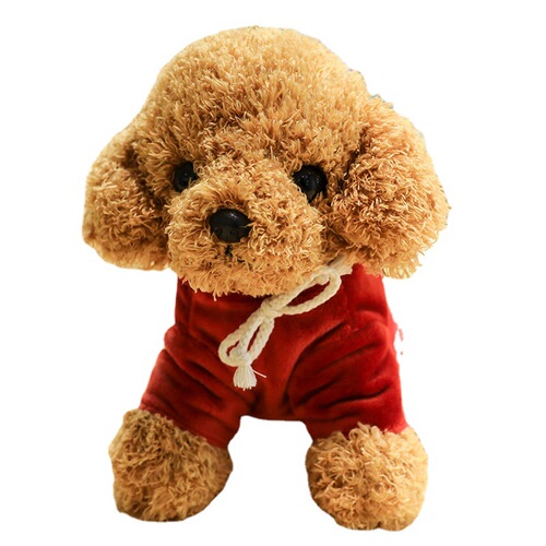 Simulated Teddy Dog Doll Super Cute Puppy Plush Toy Rag Doll Children Girl Birthday Gift Manufacturer LOGO