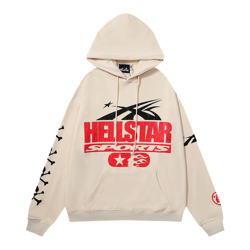 プリントパーカー ins 同じスタイルのヨーロッパとアメリカのハイストリートトレンドの男性と女性のパーカースウェットシャツ|undefined