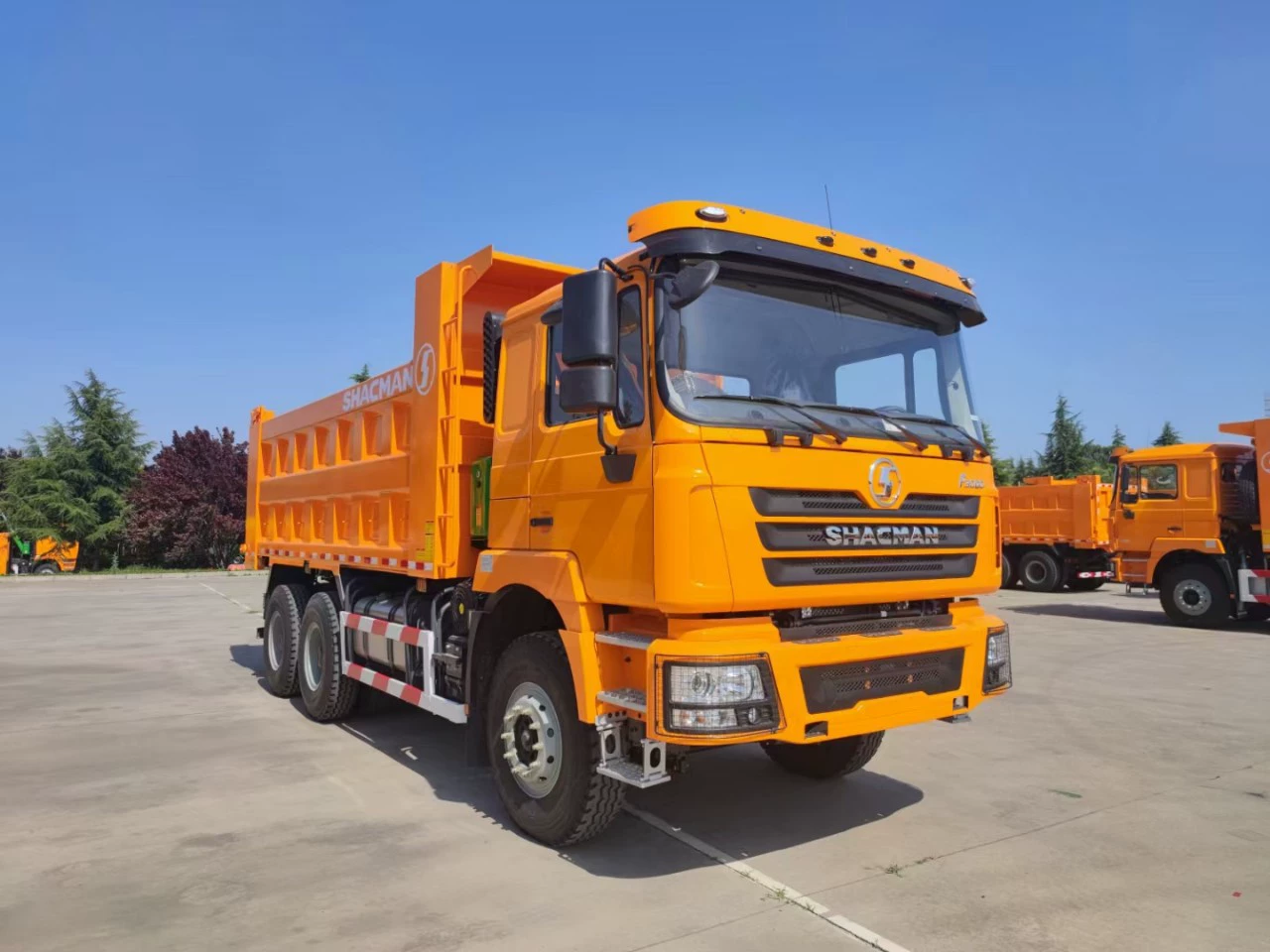 Shaanxi Автомобильный экспорт SHACMAN340H25T Самосвал Экспорт в Центральную Азию Узбекистан Таджикистан Кыргызстан