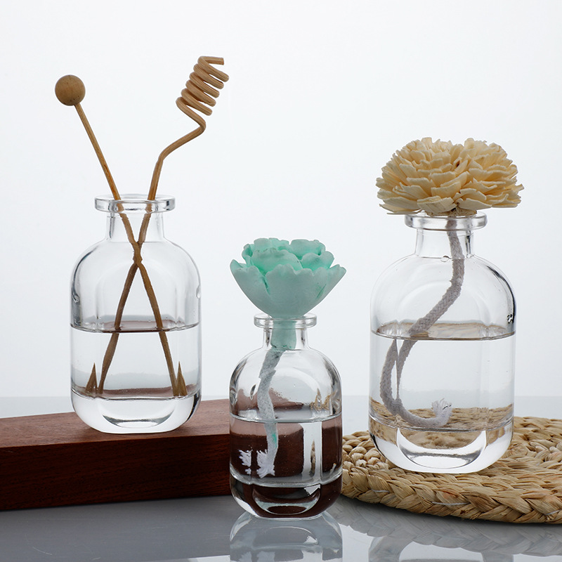 香薰瓶 香薰瓶空瓶 香薰瓶子 香薰瓶子玻璃瓶
