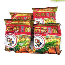 包邮童年回忆宏发泡面排骨面62克方便面24包一箱老牌泡面公鸡面
