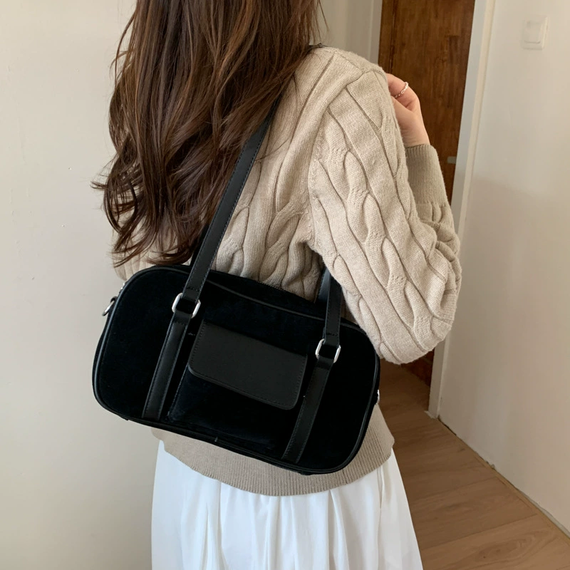 One-Shoulder Bag, Retro Small Design, Compact 28.5×8×15.5 cm, Multiple Colors