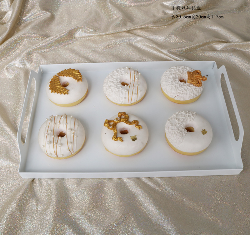 Mesa de postre de hierro blanco pastel decoración soporte de exhibición bandeja MESA DE BODA tarde Merienda soporte comida fría té descanso