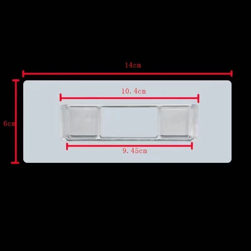 Accessory, soap holder on wall, no trace, groove