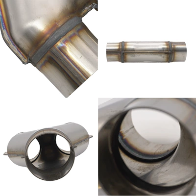 Exhaust pipe, exhaust pipe modified Y-type three-way