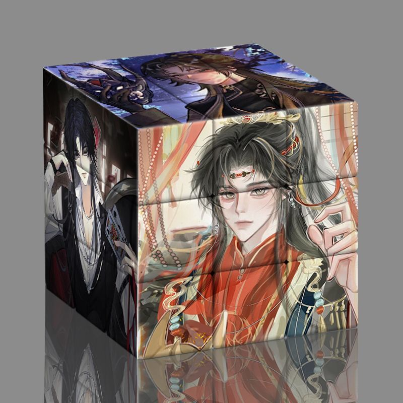 易次元梦人间阿厌创意高颜值魔方学生玩具拼图解压三阶礼物-阿里巴巴