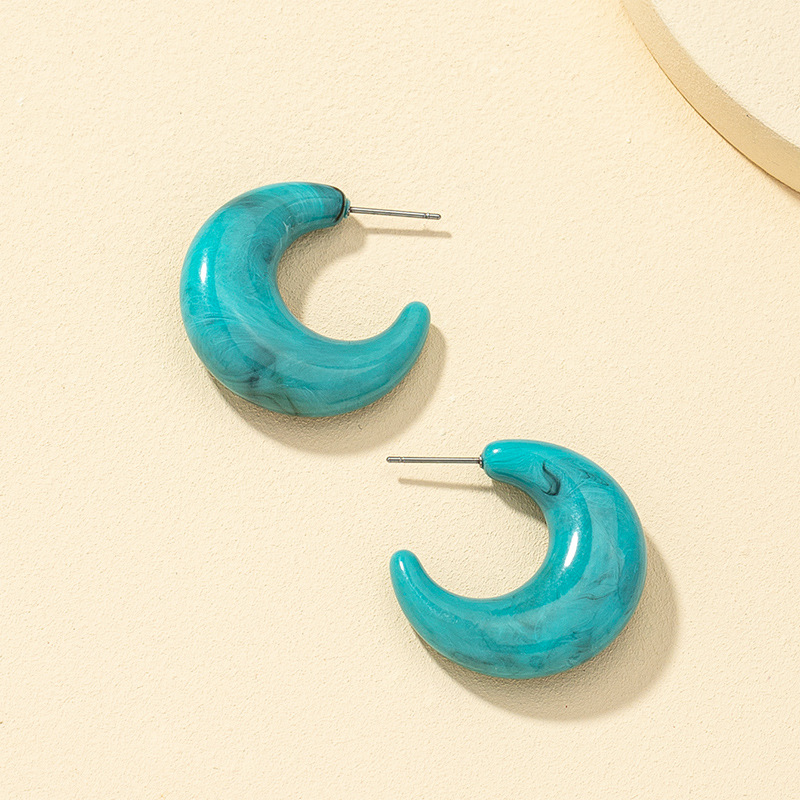 Boucles D&#39;oreilles En Acrylique Rétro display picture 8