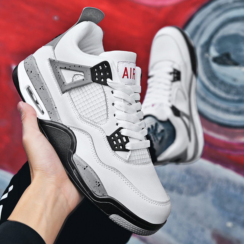 High. Version aj4 men's shoes electric mother genuine goods Putian basketball shoes pure original university blue and white cement joint name aj3 women's shoes High. Version aj4 men's shoes electric mother genuine goods Putian basketball shoes pure original university blue and white cement joint name aj3 women's shoes