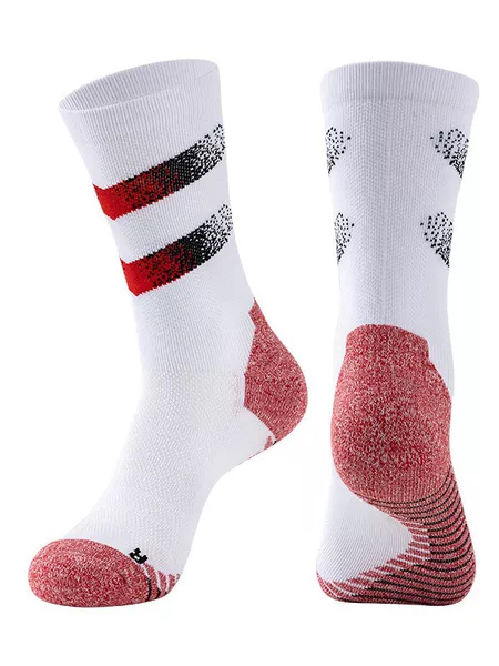 Professional Basketball Socks Men's Mid-Tube Pressurized Running Adult Non-Slip Practical Towel Bottom Thickened Elite Sports Socks