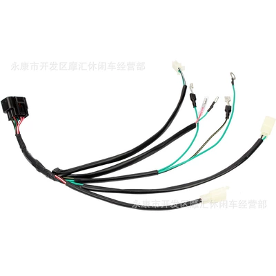 Off-Road Motorcycle Suitable for Lifan Yinxiang 125/140Cc, Complete Foot-Start Wiring Harness and Main Wiring