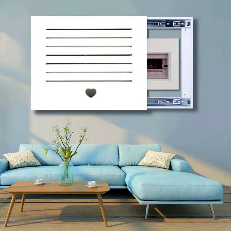 White board electric meter box decorative painting switch box shielding box distribution box network cable box multimedia power switch decoration