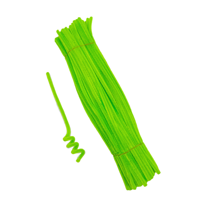 Cifrado [6mm Twisted stick] DIY tiras de lana de colores material hecho a mano de los niños ramo de terciopelo de dinosaurio lana Raíz de lana tiras