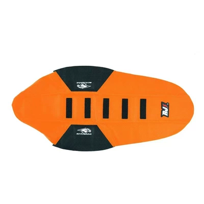 Motorcycle cushion Particle Cushion Leather Cushion - orange