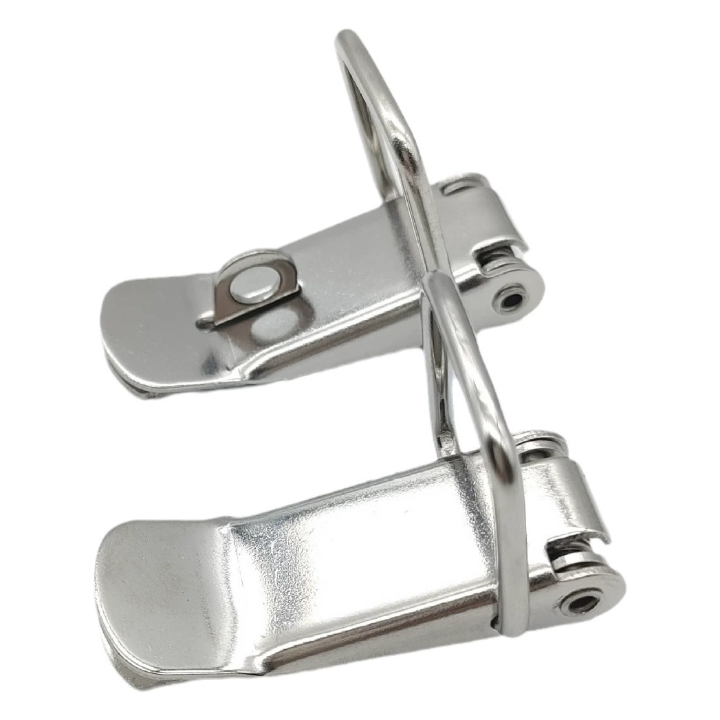 Нержавеющая сталь пружинная Пряжка утконоса пчелиный ящик Пряжка замок Пряжка электрическая коробка ящик для инструментов навесной замок фиксированная Пряжка дверной крючок шкафа пряжка