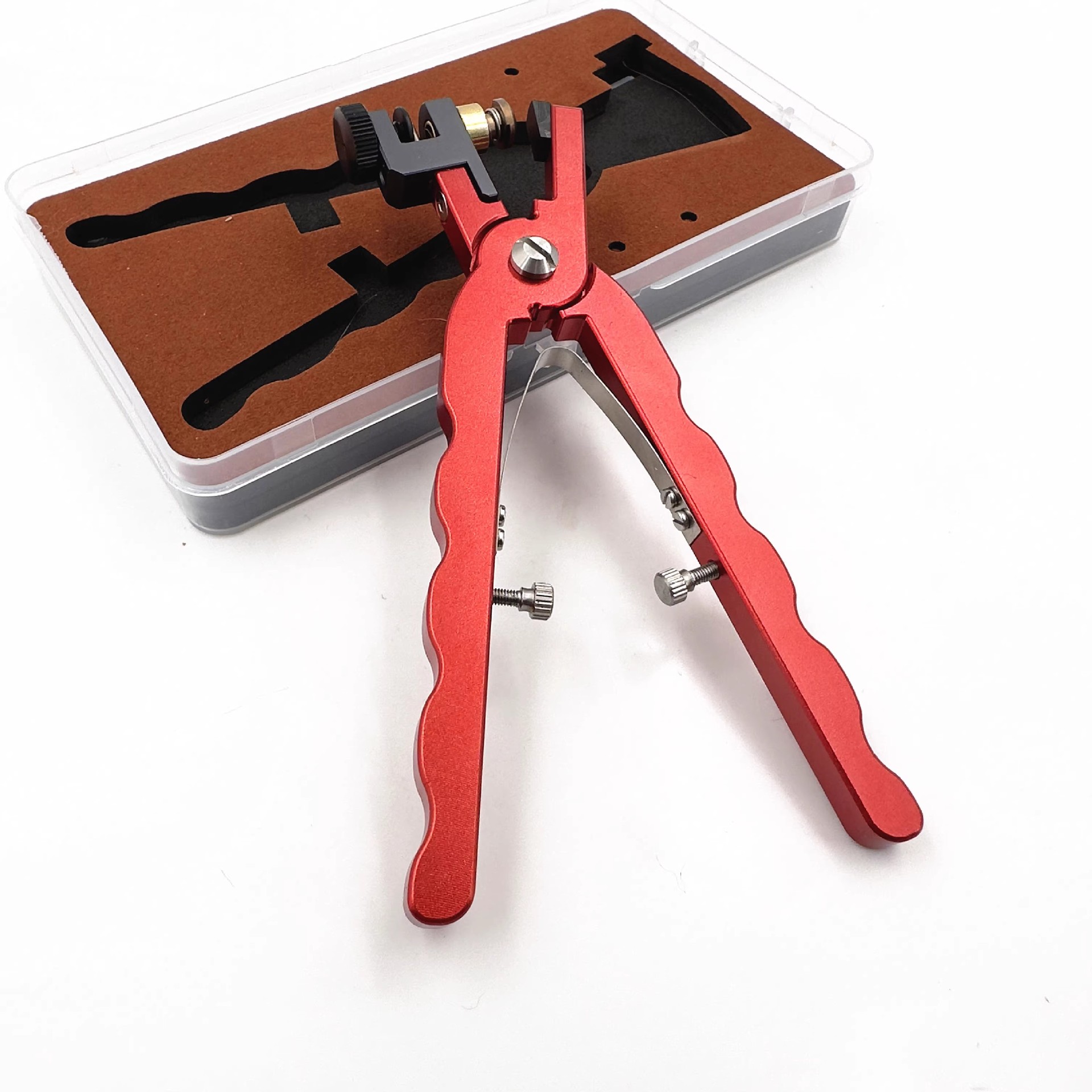 修表工具 手表皮表带硅胶带开口切割钳开关生耳钳表带打眼钳