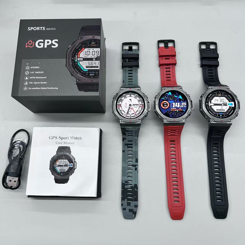New cross-border DM58 smart watch, new GPS sports bracelet, outdoor Bluetooth calling, health monitoring, heart rate monitoring New cross-border DM58 smart watch, new GPS sports bracelet, outdoor Bluetooth calling, health monitoring, heart rate monitoring