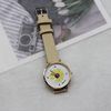 Brand belt, trend fashionable quartz watch, simple and elegant design, Korean style