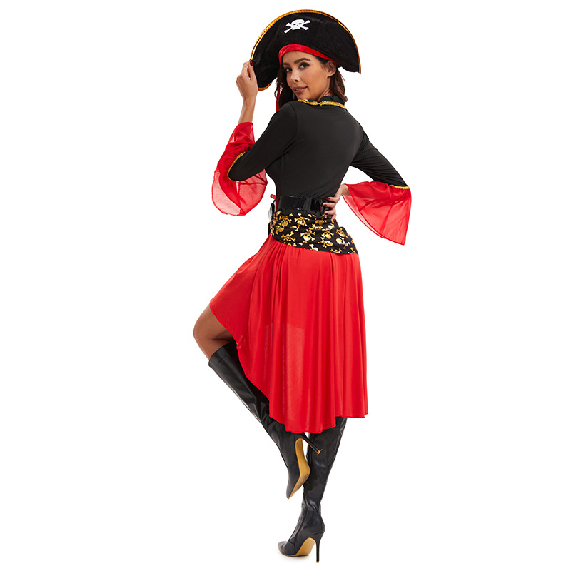 Traje de Halloween traje de pirata femenino Comercio exterior Exportación juego tentación uniforme Cosplay más tamaño generación europea y americana