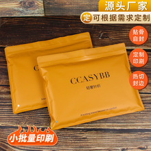 定制小批量贴骨自封袋瑜伽服外套T恤服装包装袋防尘密封袋收纳袋
