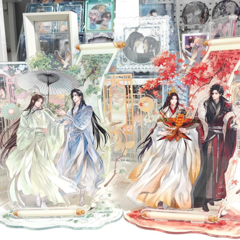 Acrylic Stand Desktop Ornament of Xie Lian from the Series "Flower City" by Tian Guan Ci Fu