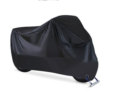 Motorcycle cover spot 190T 210D electric car cover motorcycle clothing rainproof sunscreen dust cover cross-border (Car clothing) - s-19-meters-190t-all-black