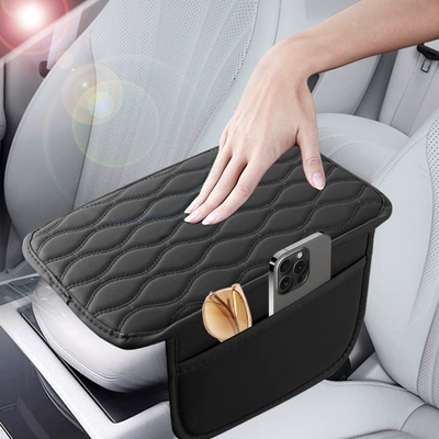 Mat Leather Interior Supplies Multifunctional: Armrest box pad
