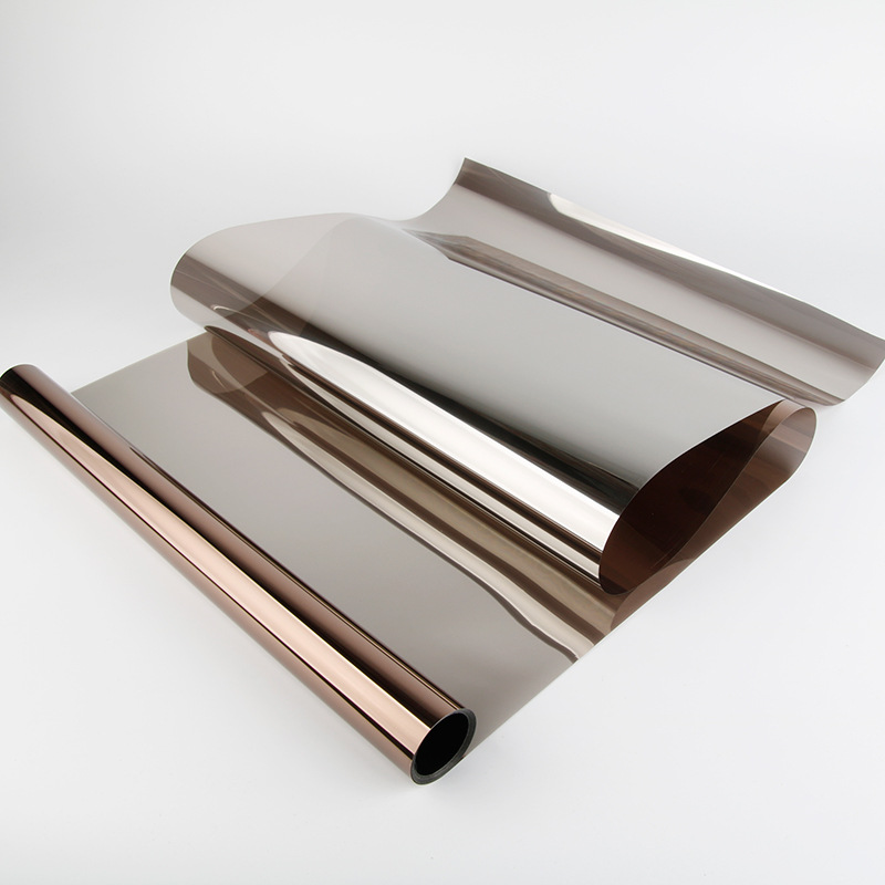 브라운 실버 [색상 상자] 거울 단일 투명