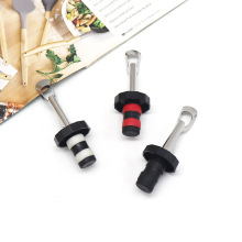 创意啤酒瓶塑料红酒塞 密封防漏酒瓶盖子 真空瓶塞葡萄酒带开瓶器