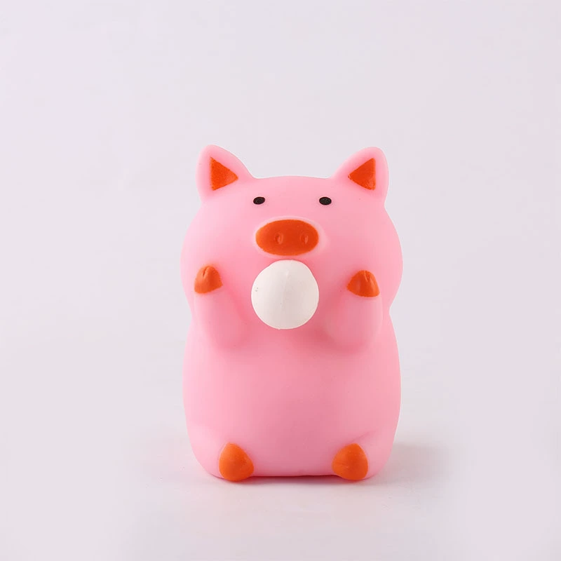 Мультяшная игрушка, слизь, пластиковая кукла, антистресс