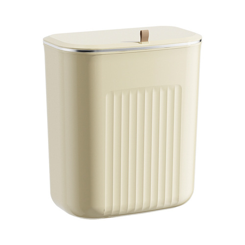 Wall-mounted trash can household kitchen bathroom toilet hanging storage bucket wall-mounted trash can sanitary bucket gap