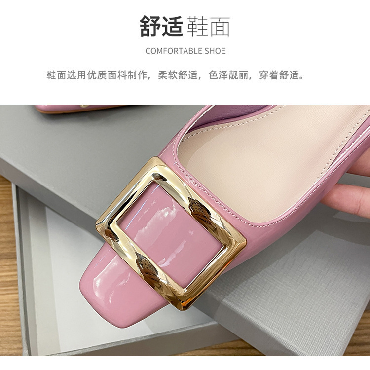 C3095 900K GIÀY CAO GÓT NỮ HUITDN GÓT VUÔNG MÙA HÈ GIÀY DÉP NỮ G03 SẢN PHẨM MỚI