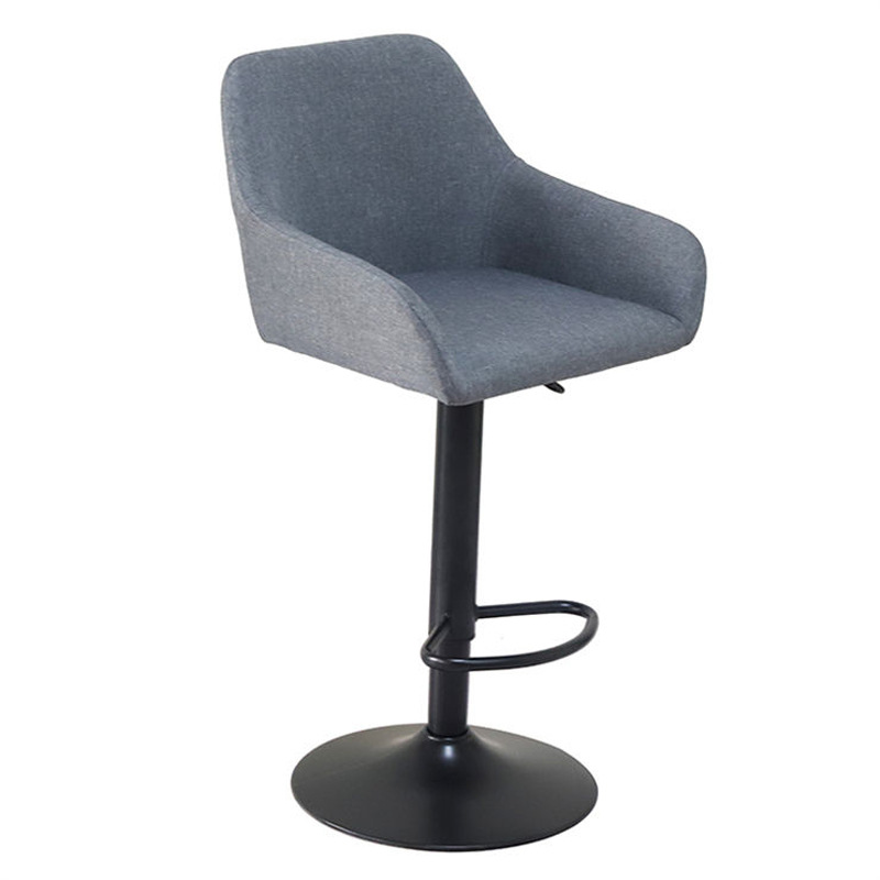 Silla de bar casera nórdica alta silla de bar respaldada alta recepción silla elevadora image 15