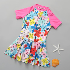 Children's swimsuit Korean girls split swimsuit large, medium and small children's cute princess one-piece skirt style swimsuit