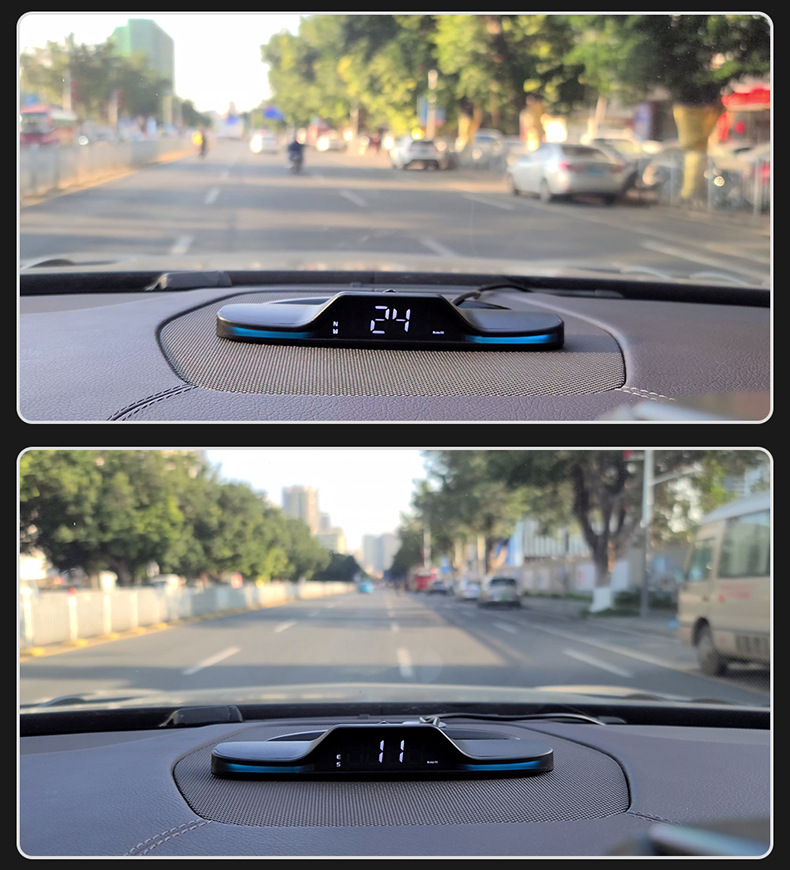 Cross-Border Car Universal Hud Head-Up Display Gps Speed Alarm Driving Speed Car Display G15