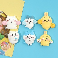 かわいい漫画 Jiyikawa diy クリーム接着剤携帯電話ケースキーホルダーヘアピンヘッドロープ樹脂ジュエリーアクセサリー