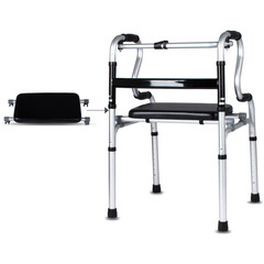 Dinglian walker for the elderly, aluminum alloy, four-corner crutches for disabled people, walking aid, elderly walker