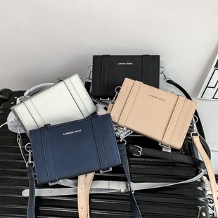 Cross-Border New Bags for Women, High-End Large-Capacity Crossbody Bags, Fashionable Small Square Bags, Light Luxury Shoulder Bags, Simple Shoulder Bags