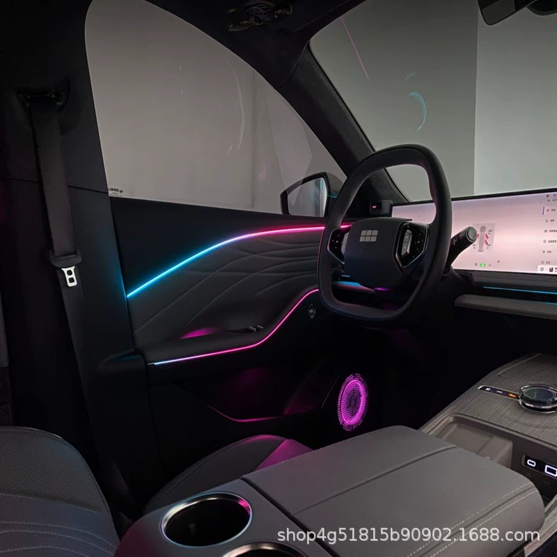 Подходит для атмосферы 24 Geely Galaxy E8, динамическое световое окно Phantom, управляет светом атмосферы, переносит свет атмосферы
