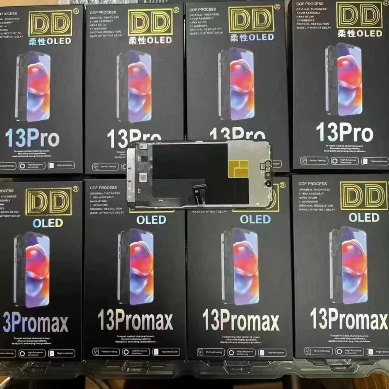 DD подходит для Apple 13ProMax сборка жесткого экрана 13Pro гибкий OLED LCD экран