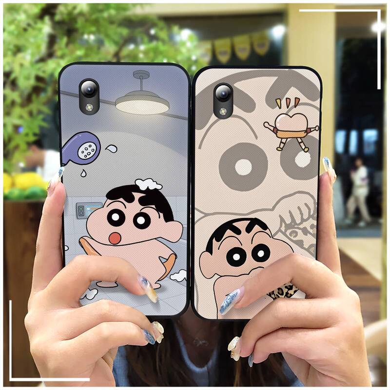 Suitable for Zte Mobile Phone Case Cartoon Cute Couple Pure Color Personalized Soft Shell Silicone Simple Men's and Women's Texture