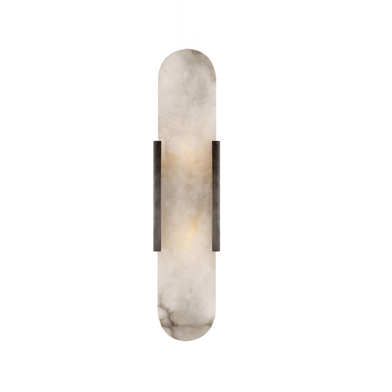 Cross-Border Exclusive Light Luxury Natural Marble Bedroom Wall Lamp Modern Minimalist Long Corridor Aisle Indoor Wall Lamp