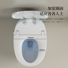 Oval Wide Seat Integrated Smart Toilet Fully Automatic UV Smart Bidet Jinbaosheng Bathroom G1
