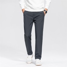 专柜男士防寒羽绒裤冬季时尚百搭中年爸爸松紧休闲裤保暖羽绒男裤