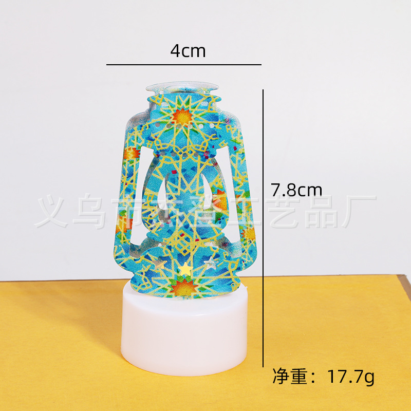 Nueva lámpara de vela electrónica LED iluminación creativa iluminación de atmósfera decoración pequeña lámpara de color hierro forjado estrella de modelado lámpara de noche