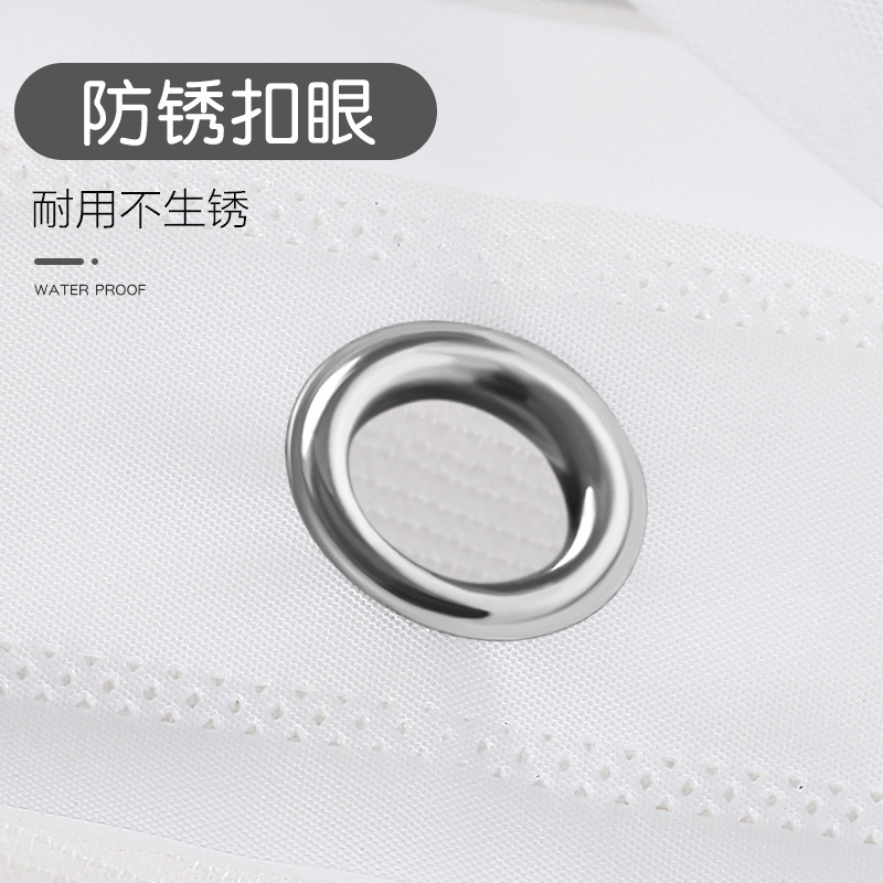 Suministro directo de fábrica PEVA cortina de ducha impermeable Cortina de baño cortina impermeable cortina de bloqueo de cocina sin perforar cortina de puerta