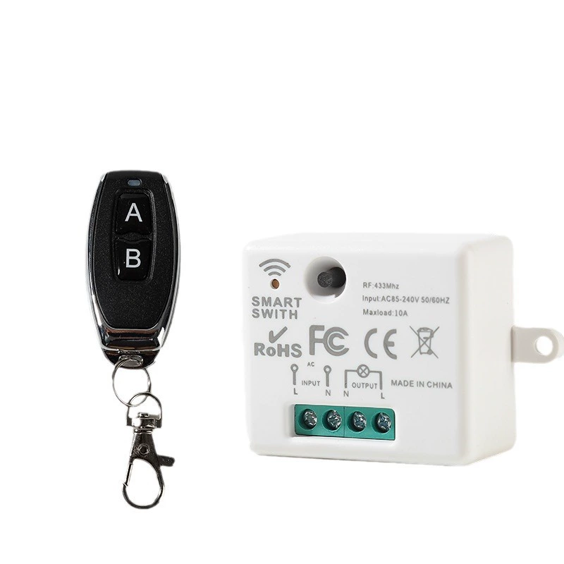 Электроника мини-беспроводной радиочастотный пульт дистанционного управления переключатель 220V вольт бытовой электрический светильник беспроводной пульт дистанционного управления переключатель